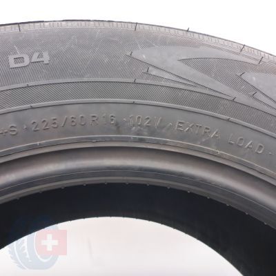 7.  225 60 16 4x NOKIAN 225/60 R16 102V XL WR D4 Winterreifen 2016 Ungebraucht  