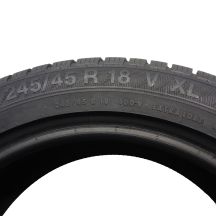 6. 245 45 18 4x GISLAVED 245/45 R18 100V XL Euro Frost 6 Winterreifen 7,2-8,2mm 2022 Wie Neu