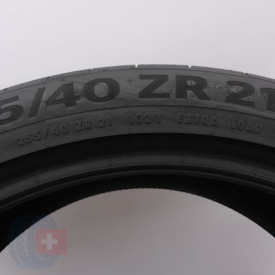 5. 255 40 21 1x CONTINENTAL 255/40 R21 102Y XL Sport Contact 6 BMW Sommerreifen 2024 6,2mm