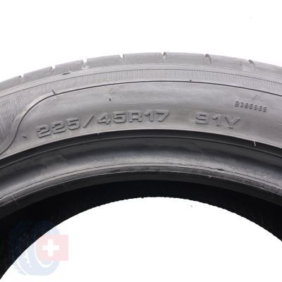 6. 225 45 17 4x SAVA 225/45 R17 91Y Intensa uhp 2 Sommerreifen 2022 7-7,8mm 