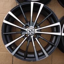 2. Alufelgen 17 VW 4x100 7J Et42 Vento Golf III