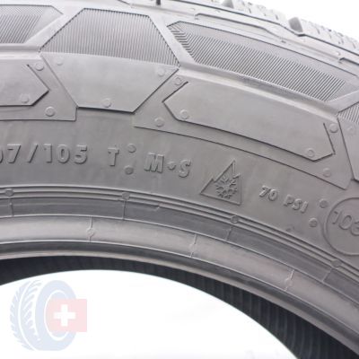 7. 205 65 16C 2x CONTINENTAL 205/65 R16C 107/105T VanContact Winter Winterreifen  2022 9,8-9,6mm