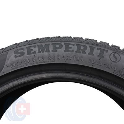 5. 195 45 16 2x SEMPERIT 195/45 R16 84H XL Speed-Grip 3 Winterreifen 6,8mm 2021