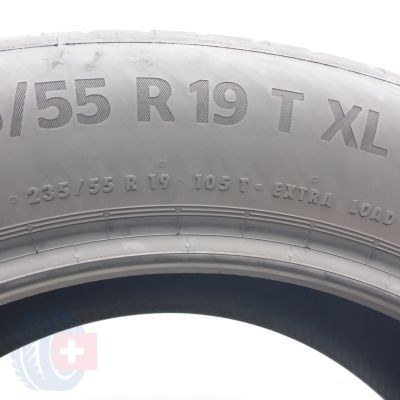 6. 235 55 19 2x CONTINENTAL 235/55 R19 105T XL EcoContact Q SEAL Sommerreifen 2023 6,2mm