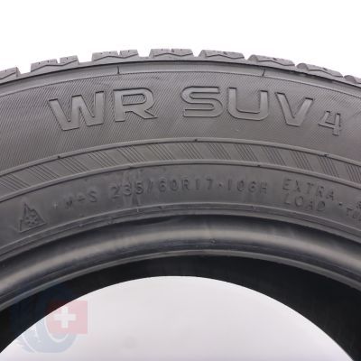 6.  235 60 17 4x NOKIAN  235/60 R17 106H XL WR SUV 4 Winterreifen 2019 7,2-7,8mm