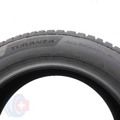 5. 205 55 16 2x BRIDGESTONE 205/55 R16 91H Turanza AllSeason 6 Ganzjahresreifen 2024 8mm 