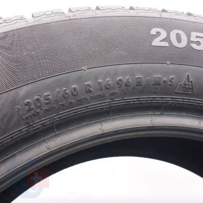6. 205 60 16 2x CONTINENTAL 205/60 R16 96H XL ContiWinterContact TS 830P Winterreifen 2021/23 8,8-8mm