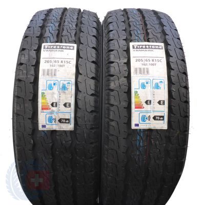 4. 205 65 15C 4x FIRESTONE 205/65 R15C 102/100T Vanhawk Sommerreifen 2015, 2016 UNGEBRAUCHT