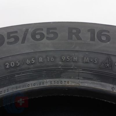 6. 205 65 16 2x CONTINENTAL 205/65 R16 95H WinterContact TS 870 Winterreifen 2022 Ungebraucht  