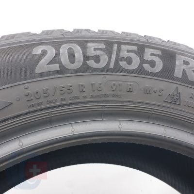 8. 205 55 16 4x SEMPERIT 205/55 R16 91H Speed-Grip 5 Winterreifen 2025 7,2mm  WIE NEU 