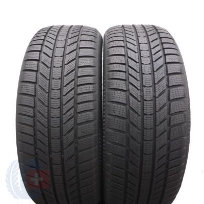 225 45 19 2x CONTINENTAL 225/45 R19 96V XL WinterContact TS870P Winterreifen 8-8,7mm 2022