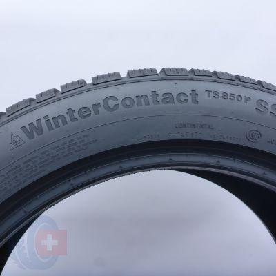 7. 245 45 18 2x CONTINENTAL 245/45 R18 100V XL WinterContact TS850P RunFlat BMW M0E Winterreifen 2020 6,2-6,5mm