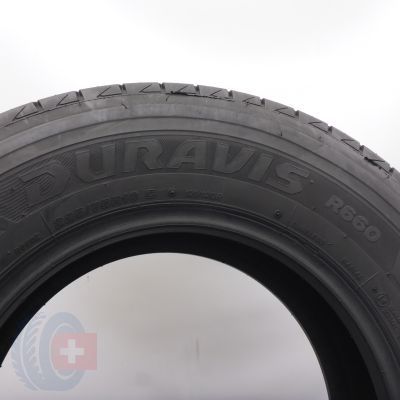 6. 225 7516C 4x BRIDGESTONE 225/75 R16C 121/120R Duravis R660 Sommerreifen 2018 9,7-9,5mm