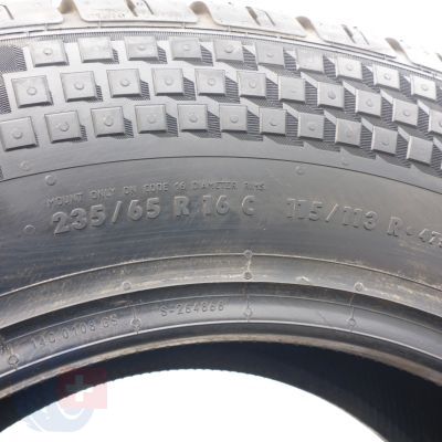 7.  235 65 16C 4x CONTINENTAL 235/65 R16C 115/113R VanContact Ultra Sommerreifen 2023 VOLL WIE NEU