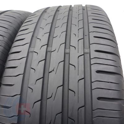 3. 2 x CONTINENTAL 215/60 R16 95H EcoContact 6 Sommerreifen  2022 5.3-5.7mm 