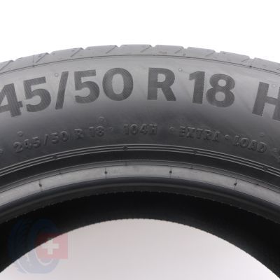 6. 245 50 18 2 x CONTINENTAL 245/50 R18  104H XL PremiumContact 6 M0-V  Sommerreifen 2021 VOLL WIE NEU