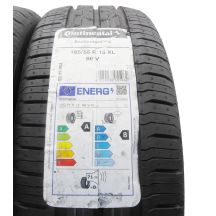 3. 185 55 15 2x CONTINENTAL 185/55 R15 86V XL EcoContact 6 Sommerreifen 2024 VOLL WIE NEU