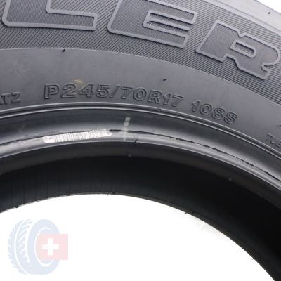 7. 4 x BRIDGESTONE 245/70 R17 108S Dueler H/T 684I M+S Sommerreifen  2019 VOLL WIE NEU