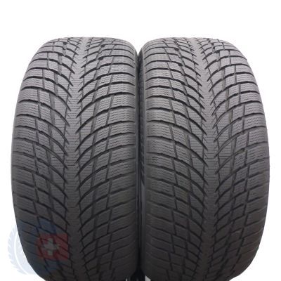 6. 245 45 18 4x NOKIAN 245/45 R18 100V XL WR Snowproof P Winterreifen  6,8-8mm 2023 Wie Neu