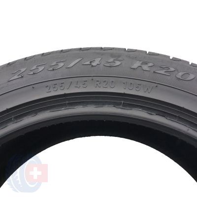 6. 255 45 20 2x PIRELLI 255/45 R20 105W XL Scorpion Verde Sommerreifen 2022 6,8-7mm