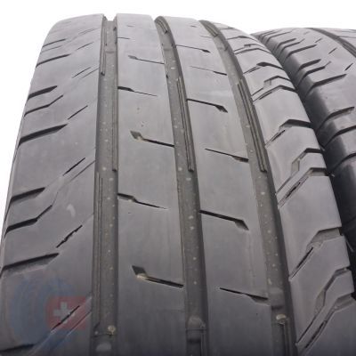 2.  225 65 16C 2x CONTINENTAL 225/65 R16C 112/110R ContiVanContact 200 Sommerreifen 2022 7,8-8,2mm