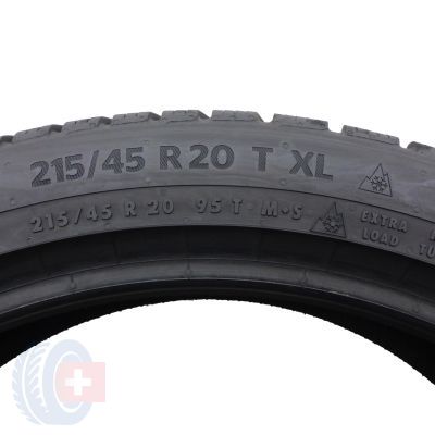 6. 215 45 20 2x CONTINENTAL 215/45 R20 95T XL WinterContact TS870P Winterreifen 2023 8mm