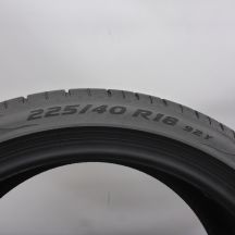 6. 225 40 18 2x PIRELLI 225/40 R18 92Y XL P Zero A0 Sommerreifen 2024 6,5-6,2mm