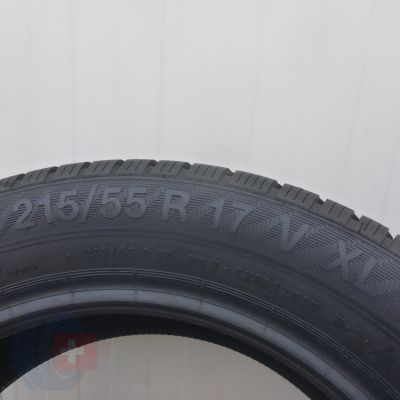 7. 215 55 17 4x GISLAVED 215/55 R17 98V XL Euro Frost 6 Winterreifen 2023 8mm