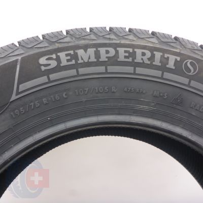 3. 195 75 16C 1x SEMPERIT 195/75 R16C 107/105R Van-Grip3 Winterreifen 2022 WIE NEU VOLL