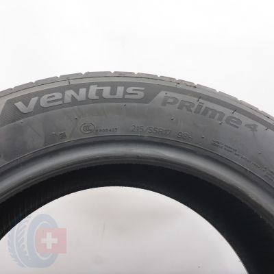 7.  215 55 17 4x HANKOOK  215/55 R17 98H XL Ventus Prime 4 Sommerreifen 2025 VOLL WIE NEU 