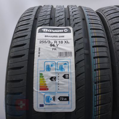 2. 255/ 35 18 2x BARUM 94Y XL Bravuris 5 Sommerreifen 2020 Ungebraucht  