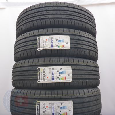 195 55 20 4x CONTINENTAL 195/55 R20 95H XL ContiEcoContact 5 Sommerreifen 2023  VOLL WIE NEU