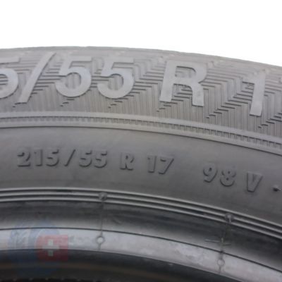 8. 215 55 17 4x GISLAVED 215/55 R17 98V XL Euro Frost 6 Winterreifen 2023 8mm
