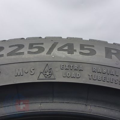5. 225 45 17 1x CONTINENTAL 225/45 R17 94V XL AllSeasonContact Ganzjahresreifen 2022 7,8mm