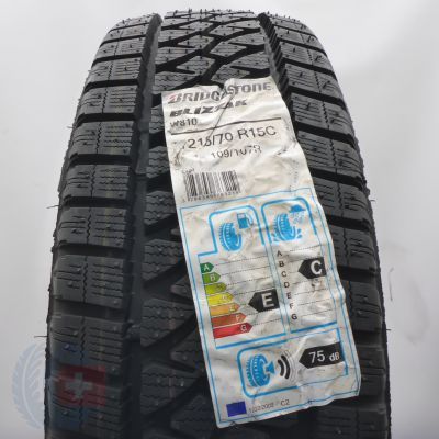 215 70 15C 1x BRIDGESTONE 215/70 R15C  109/107R Blizzak W810 Winterreifen 2020 Ungebraucht  