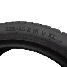 5. 225 45 18 2x CONTINENTAL 225/45 R18 95V XL WinterContact TS870P Winterreifen 2022, 2023 7,5-8mm