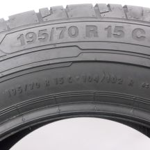 5. 195 70 15C 2x CONTINENTAL 195/70 R15C 104/102R ContiVanContact Sommerreifen 2019 VOLL WIE NEU