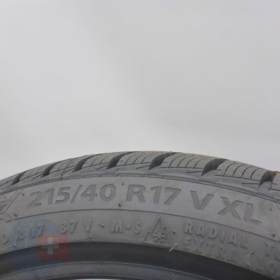 5. 215 40 17 2x BARUM 215/40 R17 87V XL Polaris 5 Winterreifen 2023 VOLL WIE NEU