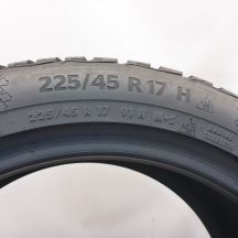 6. 225 45 17 2x CONTINENTAL 225/45 R17 91H WinterContact TS 870 Winterreifen 2023 8-7,5mm