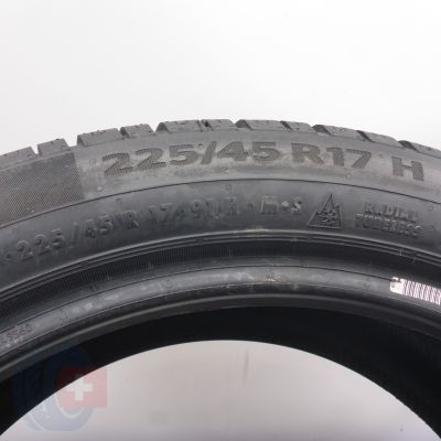 7.  225/ 45 17 4x CONTINENTAL 225/45 R17 91H WinterContact TS 860 S RFT BMW Winterreifen 2022 Ungebraucht  
