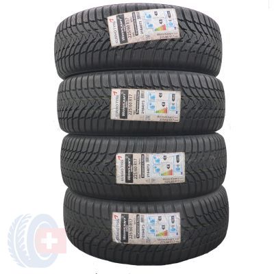 4 x KUMHO 225/60 R17 99H WinterCraft WP51 Winterreifen 2016 UNGEBRAUCHT