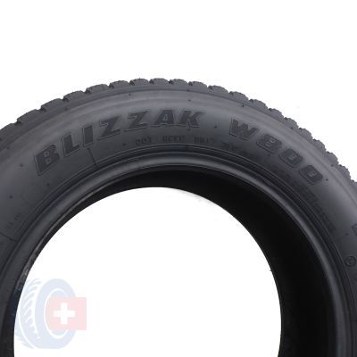 6. 2 x BRIDGESTONE 195/65 R16C 104/102R Blizzak W800 Winterreifen 2010 6,8-7,5mm