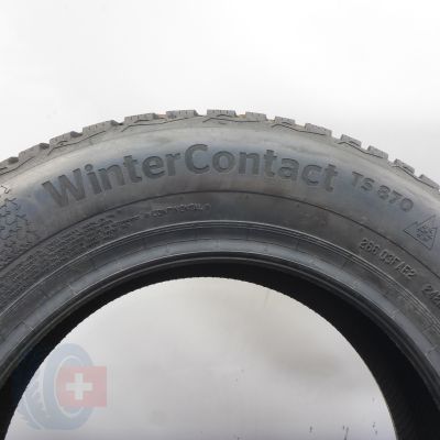 6. 185 65 14 4x CONTINENTAL 185/65 R14 86T WinterContact TS 870 Winterreifen 2022 Ungebraucht   