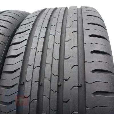 2. 225 50 17 4x CONTINENTAL 225/50 R17 94V ContiEcoContact5 Sommerreifen 2015 7,5-7,8mm