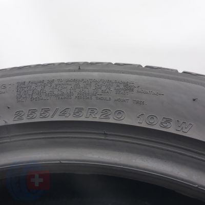 6. 255 45 20 2x BRIDGESTONE 255/45 R20 105W XL Turanza T005 Sommerreifen  2022 6mm