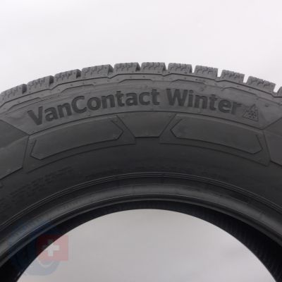 7. 225 65 16C 2x CONTINENTAL 225/65 R16C 112/110R VanContact Winter Winterreifen 2023 WIE NEU 9mm