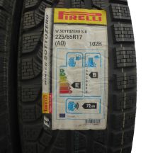 2. 4 x PIRELLI 225/65 R17 102H Sottozero Winter 210 Serie II AO Winterreifen 2018/19 VOLL Wie Neu