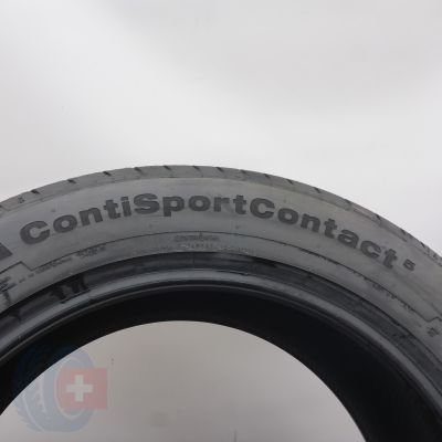 5. 235 55 19 2x CONTINENTAL 235/55 R19 101V ContiSportContact 5 SUV Sommerreifen 2021 Ungebraucht    
