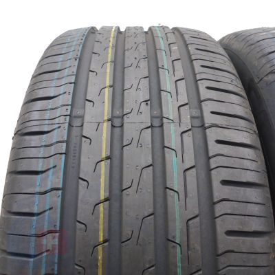 2. 2 x CONTINENTAL 225/55 R16 95W EcoContact 6 Sommerreifen 2019 WIE NEU VOLL