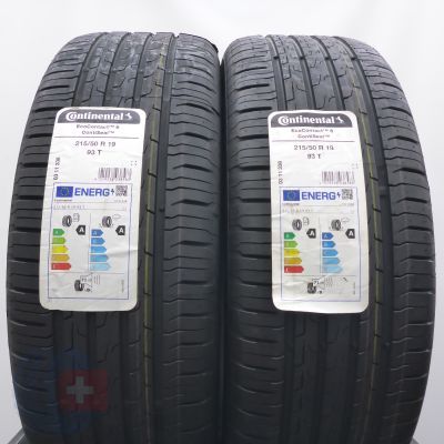 4.  215 60 19 4x CONTINENTAL 215/60 R19 93T EcoContact 6 SEAL Sommerreifen 2023 Ungebraucht  